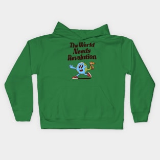 The World Needs Revolution Kids Hoodie